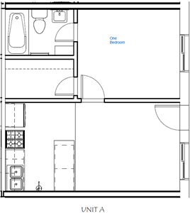 A-One Bedroom / One Bath